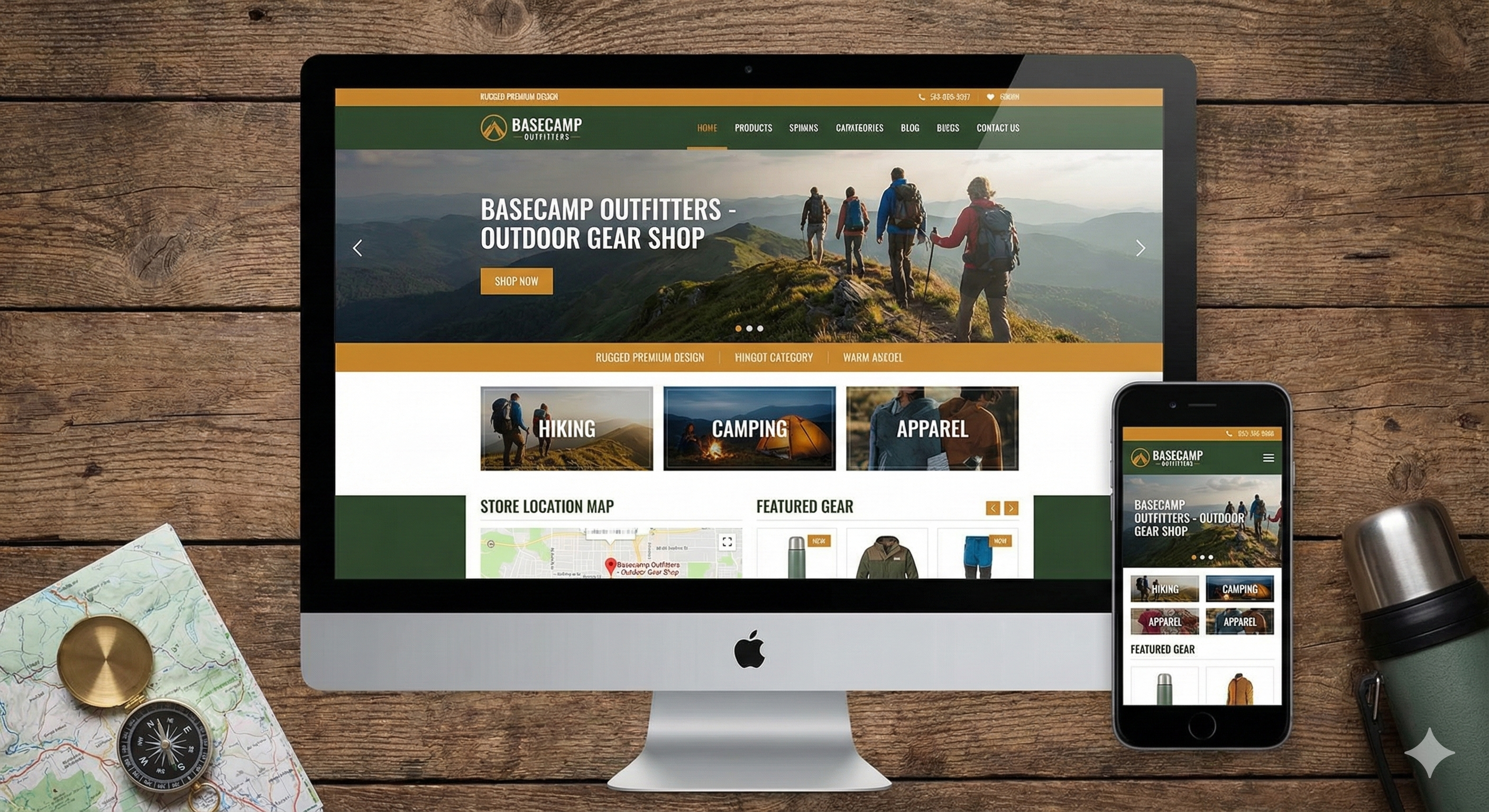 Basecamp Outfitters Website