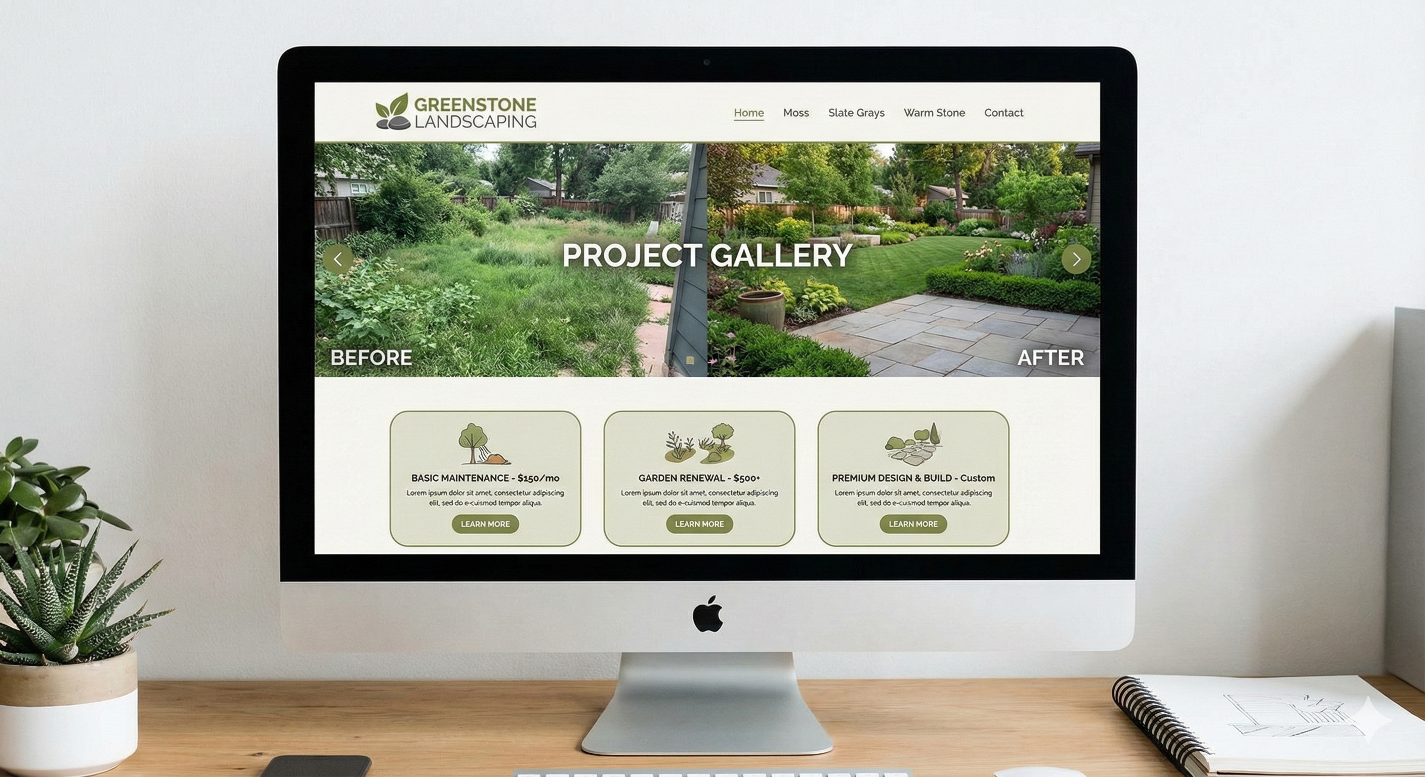 Greenstone Landscaping Website